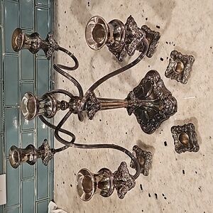 Vintage Candelabra 5 candles